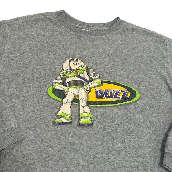 Buzz Lightyear Vintage 3D Felt Fleece Sweater Crewneck - Picture 2 of 6